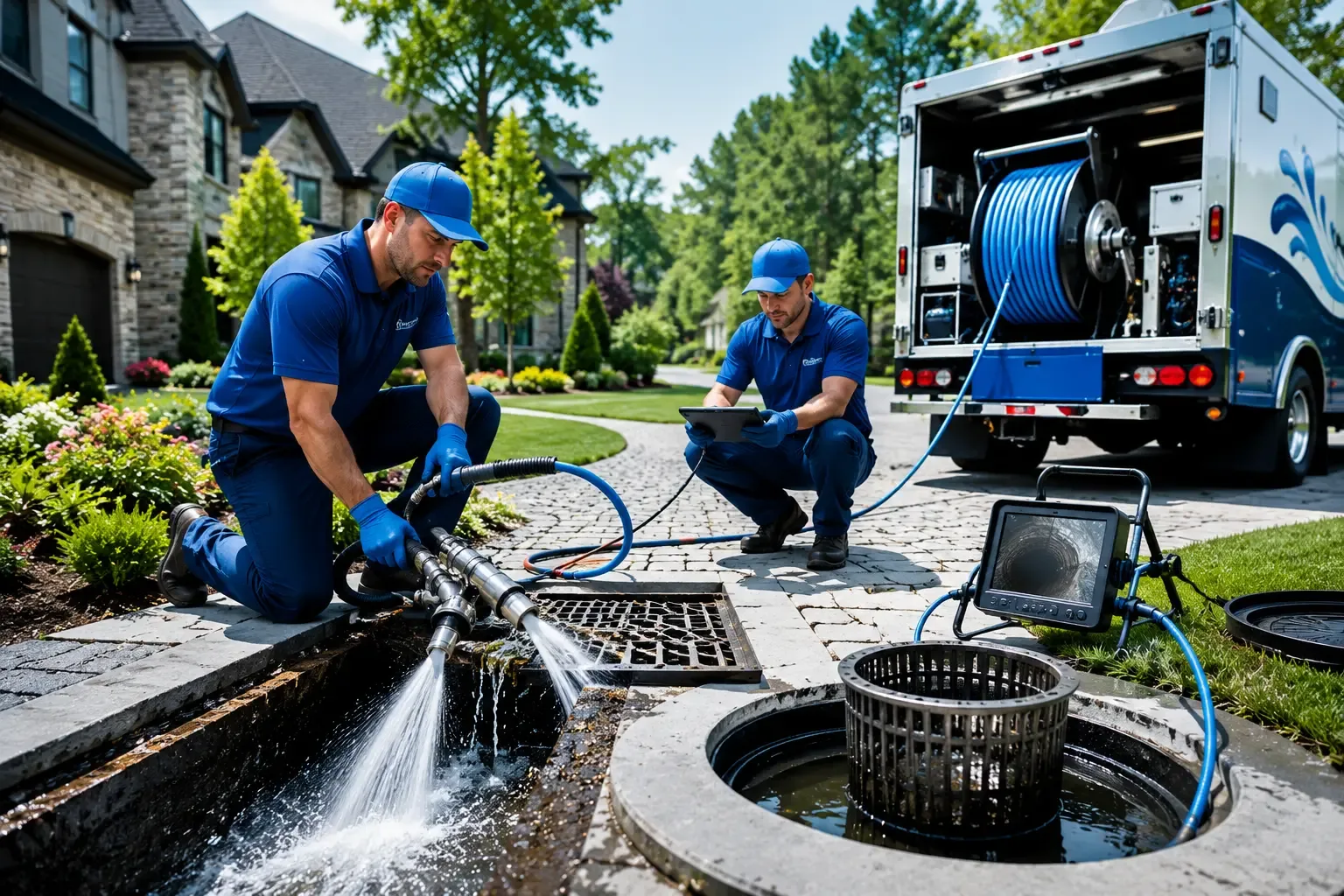 Local outdoor drain cleaning professionals in Haddock, GA