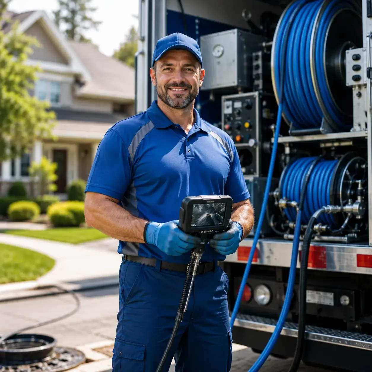 Local outdoor drain cleaning specialists in Haddock, GA